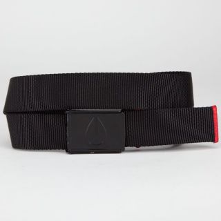 Mono Enamel Wings Belt Black One Size For Men 207893100