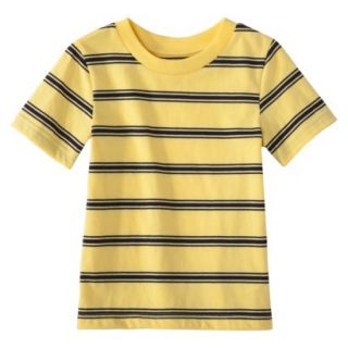 Circo Infant Toddler Boys Short Sleeve Stripe Tee   Yellow 3T