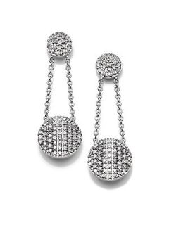 Phillips House Affair Diamond & 14K White Gold Infinity Double Drop Earrings   G