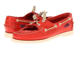 Sebago Montauk Womens Slip on Shoes (Red)