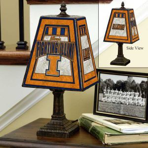 Illinois Fighting Illini 14in Table Lamp