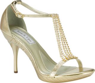Womens Touch Ups Cherise   Gold Metallic Ornamented Shoes