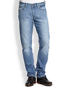 DL1961 Premium Denim Russell Slim Straight Jeans   Light Blue