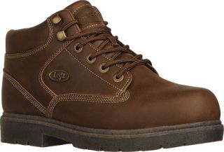 Mens Lugz Zone Hi SR   Brown/Light Brown/Natural Leather Boots