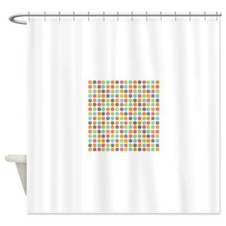  Dots Colorful Light Shower Curtain  Use code FREECART at Checkout