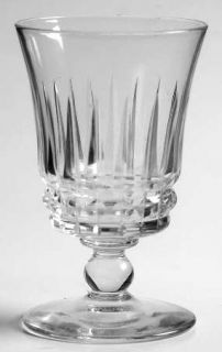 Bryce Wakefield (Cut) Juice Glass   Stem #879, Cut #178,Cut Vertical On Bowl