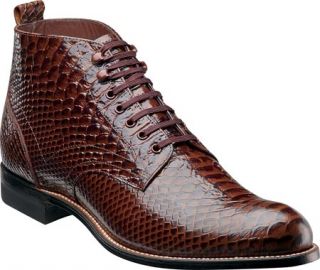 Mens Stacy Adams Madison 00057   Brown Leather Boots
