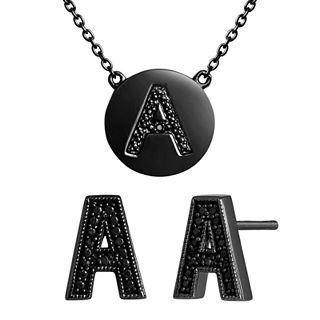 ONLINE ONLY   Diamond Addiction Diamond Accent Initial A Set, Womens