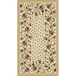 Woven Viscose Anemone Gold Area Rug (5 X 7)