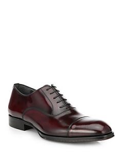 To Boot New York Coburn Leather Oxford Shoes   Burgundy