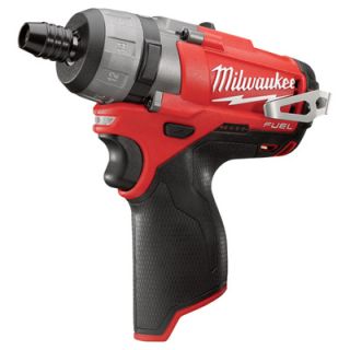 Milwaukee M12 FUEL Cordless Screwdriver   Tool Only, 1/4in. Hex, 2 Speed, 12