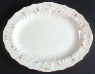 Royal Doulton Madeira 13 Oval Serving Platter, Fine China Dinnerware   Moselle