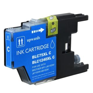 Brother Lc75c Compatible High yield Cyan Ink Cartridge (CyanWarning California residents only, please note per Proposition 65 that this product may contains chemicals known to the State of California to cause cancer and birth defects or other reproductiv
