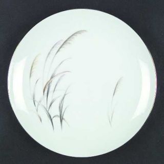 Sone 7545 Dinner Plate, Fine China Dinnerware   Cattails & Leaves