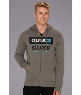 Quiksilver Lennard Hoodie Mens Sweatshirt (Gray)