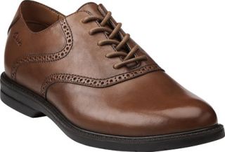 Mens Clarks Bilton Forge   Brown/Blue Leather Lace Up Shoes