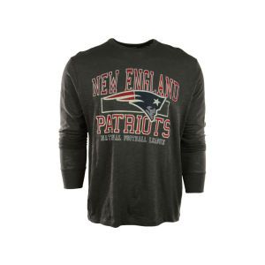 New England Patriots 47 Brand NFL Logo Scrum Long Sleeve T Shirt