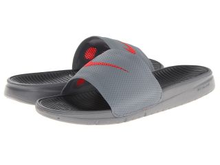 Nike Benassi Solarsoft Slide Mens Shoes (Gray)