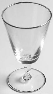 Glastonbury   Lotus Regent (Platinum Trim) Claret Wine   Stem L25