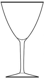 Reizart Anniversary Water Goblet   Stem#6436,Plain Bowl