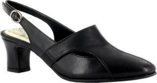 Womens Easy Street Select   Black Synthetic Low Heel Shoes