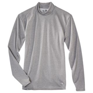 C9 by Champion Mens Mock Neck Compression Shirt   Charcoal Heather M