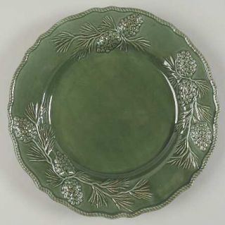 Martha Stewart China Mtw30 Dinner Plate, Fine China Dinnerware   Woodland Holida