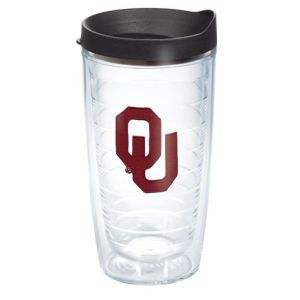 Oklahoma Sooners 16oz Tervis Tumbler with Lid