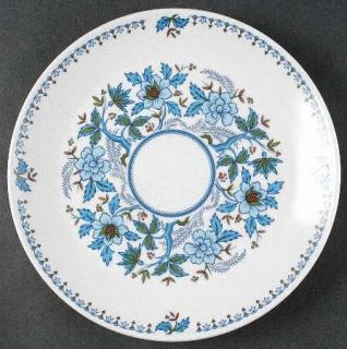 Noritake Blue Moon Salad Plate, Fine China Dinnerware   Progression,Blue Flowers
