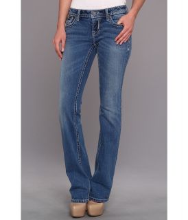 Mek Denim Colwood Slim Bootcut Jean in Medium Blue Womens Jeans (Blue)