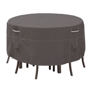 Classic Accessories Ravenna Small Patio Table & Chair Cover   Taupe Multicolor  