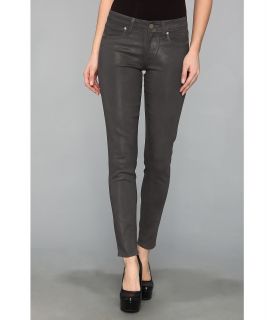 Paige Verdugo Ultra Skinny Ankle in City Fog Silk Coating Womens Jeans (Gray)
