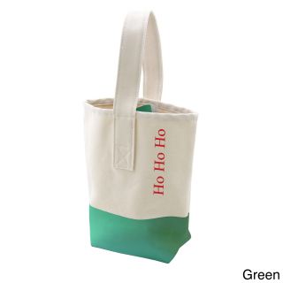 Holiday Color Dipped Wine Tote