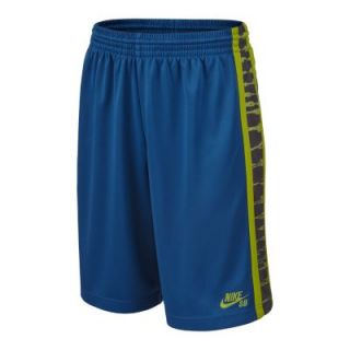 Nike SB Printed Side Panel Tricot Boys Shorts   Blue