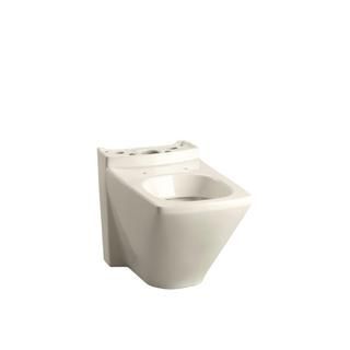Kohler Escale Almond Elongated Toilet Bowl (AlmondDimensions 15.43 inches high x 14.87 inches wide x 27.31 inches longPieces One (1)Settings IndoorShape ElongatedDoes not use a typical floor flangePlease note Orders of 151 pounds or more will be ship