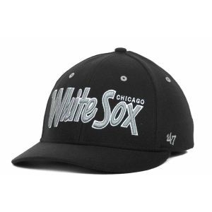 Chicago White Sox 47 Brand MLB Retro Script Stretch Cap