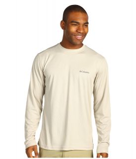 Columbia Meeker Peak Long Sleeve Shirt Mens Long Sleeve Pullover (Beige)