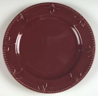 Signature Sorrento Beaujolais (Burgundy) Dinner Plate, Fine China Dinnerware   B