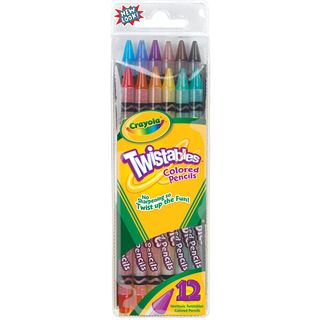 Crayola Twistables Colored Pencils (pack Of 12)
