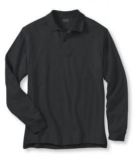 Premium Double L Polo, Traditional Fit Long Sleeve