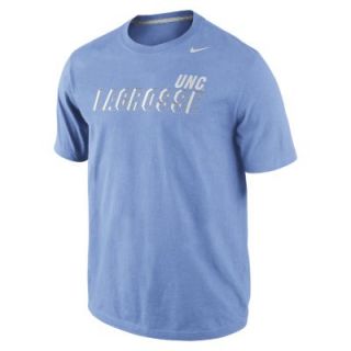 Nike College Lacrosse Vintage 1.3 (UNC) Mens T Shirt   Light Blue