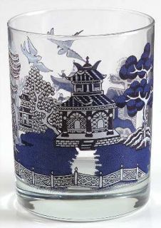 Johnson Brothers Willow Blue (Made In England/Earthenwr) 10 Oz Glassware Double