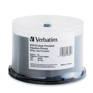 Verbatim Inkjet Printable DVD R Discs