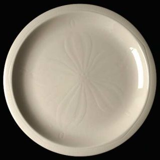 Franciscan Sea Sculptures White/Sanddollar Dinner Plate, Fine China Dinnerware  