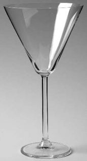 Lenox Oxygen Martini Glass   Undecorated,Convex Bowl,No Trim