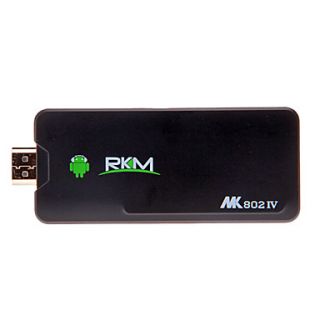 RKM(Rikomagic)MK802IV Android 4.2 Rk3188 Quad Core Rikomagic WIFI Bluetooth Smart PC (2G RAM 16G ROM)