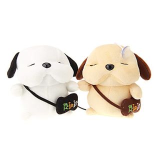 Cute Couple Dog Style USB Dull Speakers for  MP4 CD Walkerman Laptop
