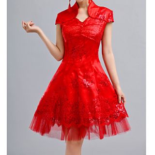 Womens Chinese Style Party Bridesmaid Dress
