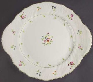 Royal Doulton Avignon Handled Cake Plate, Fine China Dinnerware   Moselle,Floral