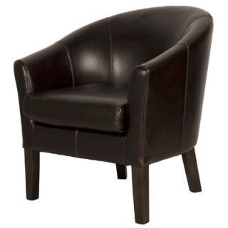 Orient Express Furniture Essentials Barrel Club Chair 6458.BRN 001